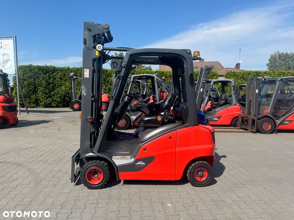 Linde Linde H20 EVO triplex  2018r półkabina h16 h18 wolny skok  toyot - 2