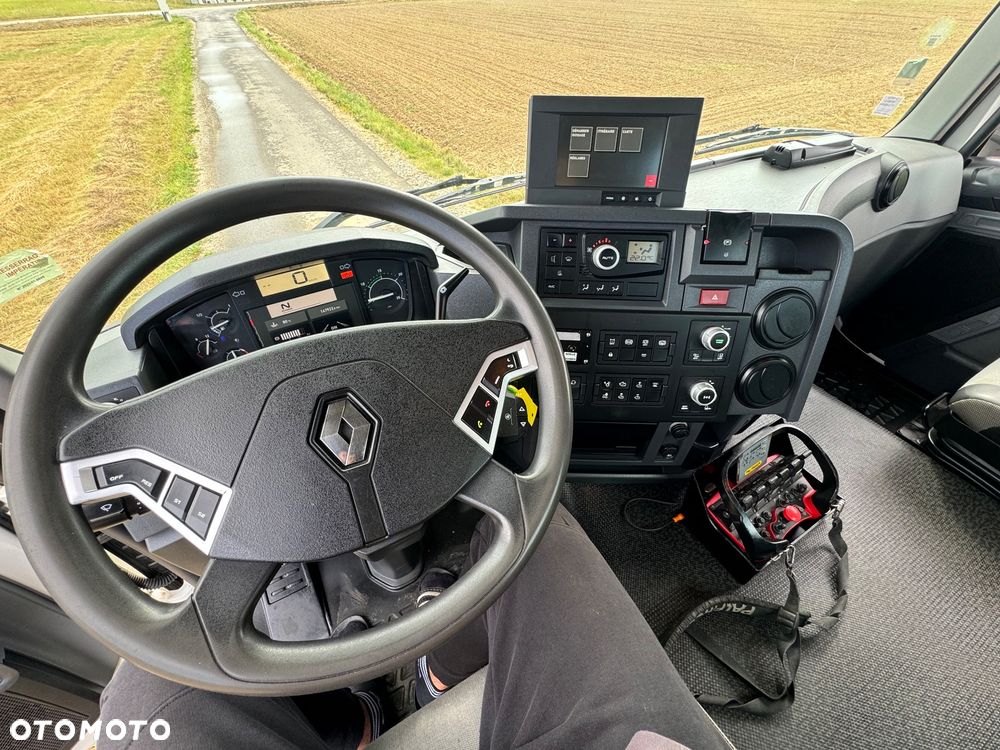 Renault RENAULT C 380 / 6x4 / WYWROTKA + HDS PALFINGER 17.001 / HYDROBURTA / EURO 6 / STEROWANIE RADIOWE - 25