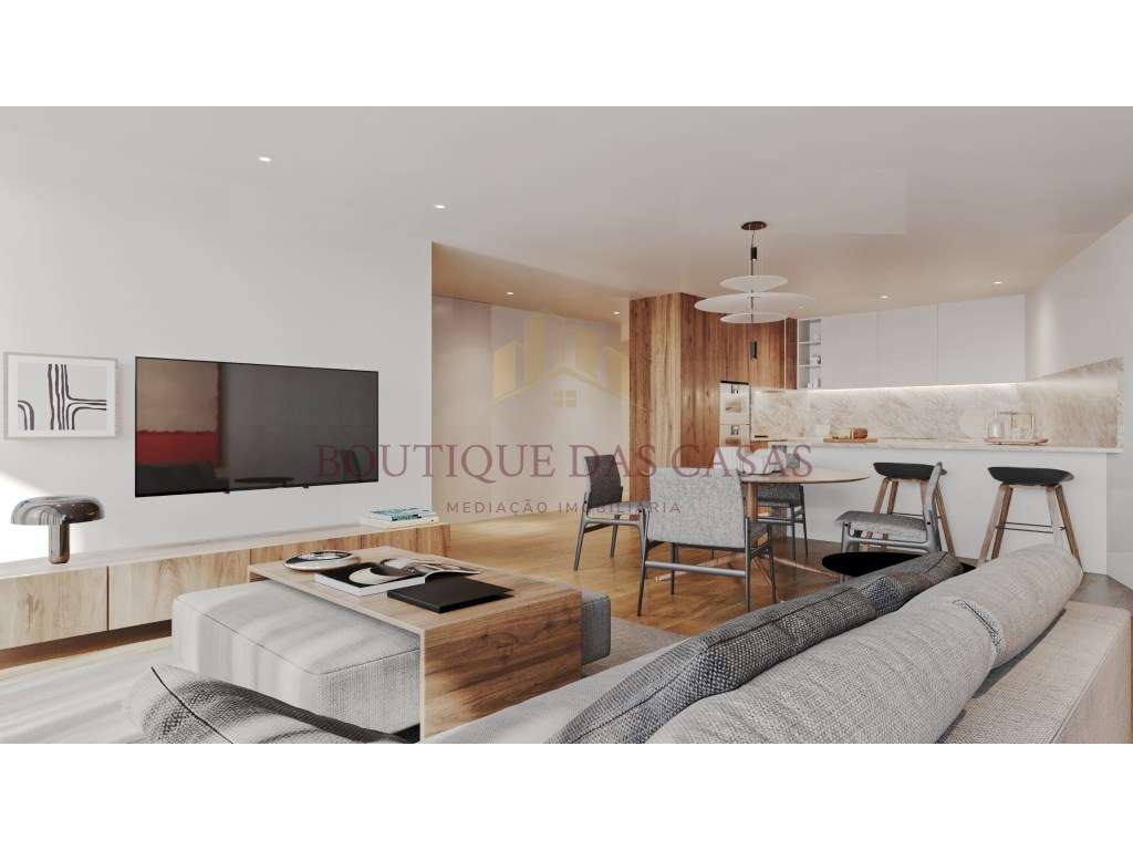 Apartamento T3 com Terraço- 1 minuto do Metro de Santo Ovídeo - Grande imagem: 2/24