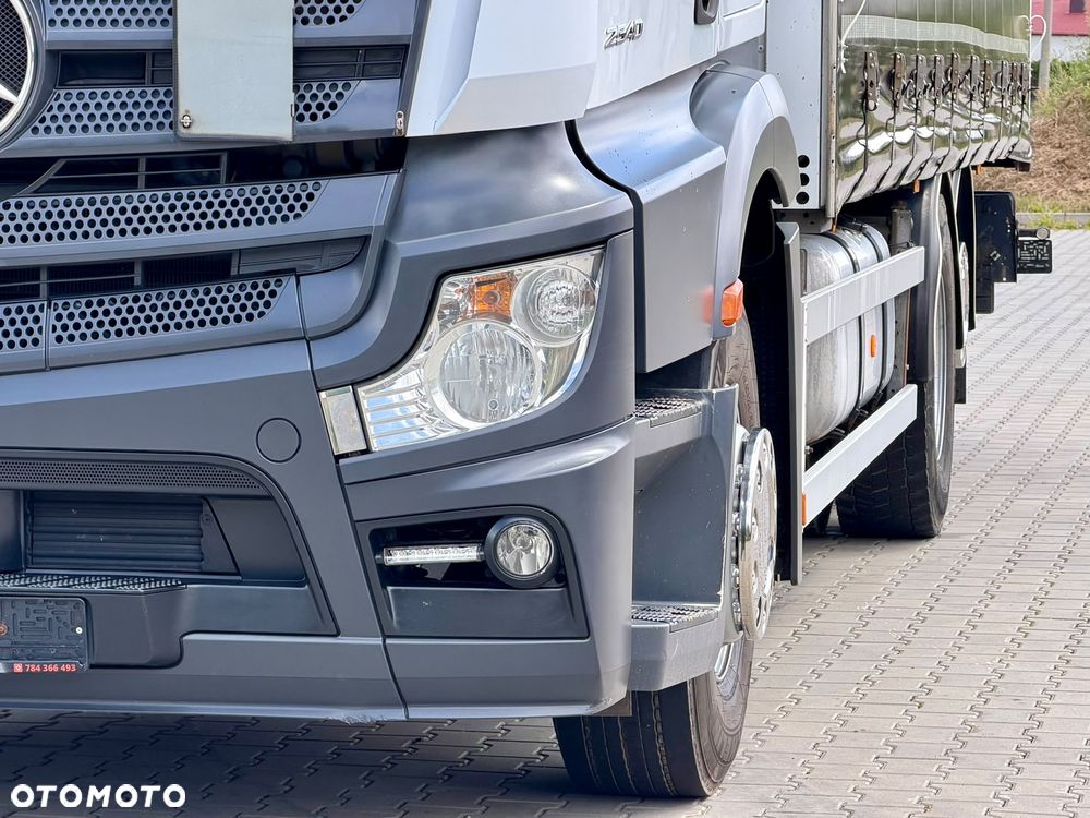Mercedes-Benz ACTROS 2540 / FIRANKA / WINDA / 18 EUROPALET / EURO 6 / AUTOMAT / 14 450 KG ŁADOWNOŚCI / 2018 ROK - 18