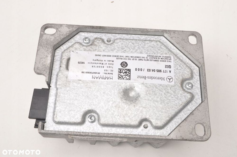 MERCEDES W177 WZMACNIACZ HARMAN A1779050403 - 4