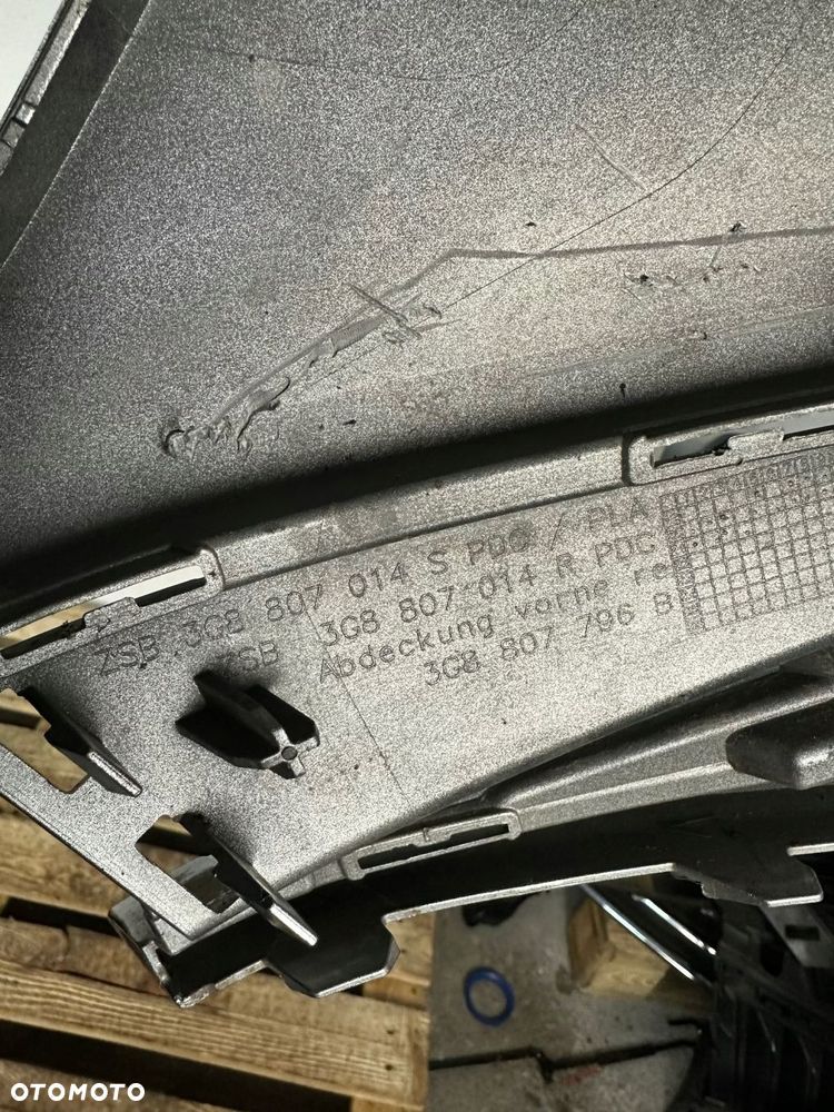 zderzak przód przedni narożnik prawy vw arteon lift 3g8 3g8807014r cały - 7