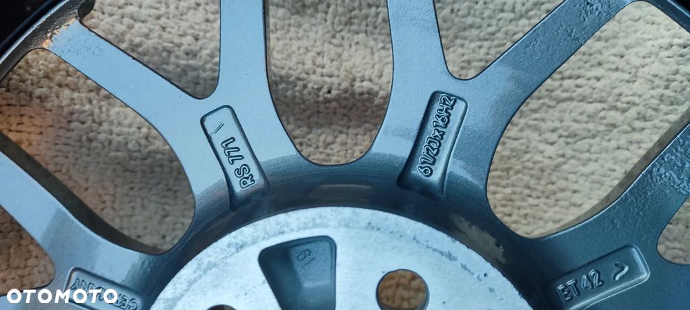 Felgi Aluminiowe Skręcane 2-TLG Oryg. Vw Golf IV BBS RS 771 Jubi 16 Cali 5x100 6,5Jx16 Et42 Grafit + Poerka  Bdb !!!  Starogard Gdański - 14