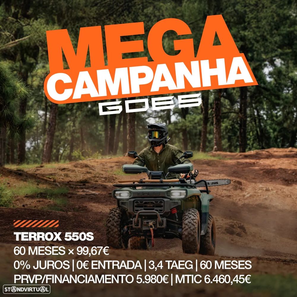 Goes Terrox 550S (FINANCIAMENTO 0% JUROS) - 1