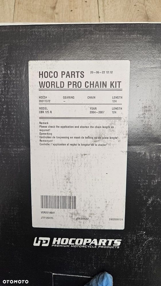 Zestaw Napędowy Honda CBR 125 R (04-07) - 9