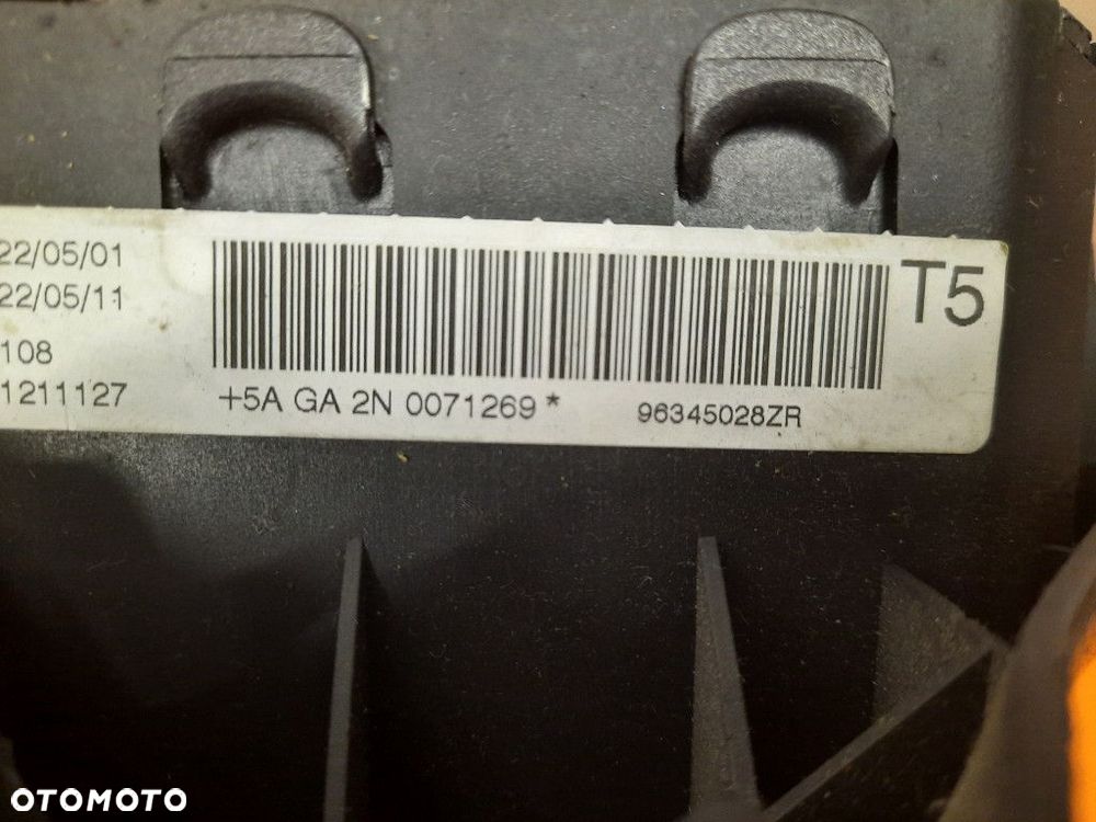 PEUGEOT 307 01-05 AIRBAG KIEROWCY X 96345028ZR NFU 10FX2F - 4