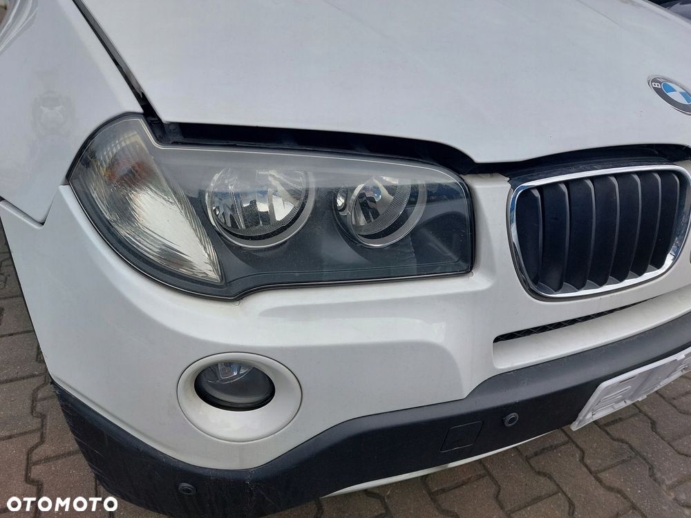 BMW X3 E83 lift kompletny przód maska błotniki lampy zderzak ALPINWEISS - 7