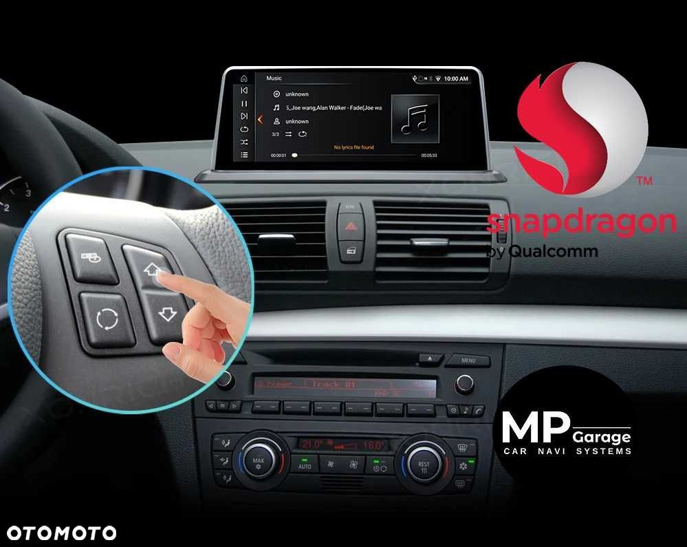 Stacja Android BMW_1 E81 / E87 Snapdragon CarPlay/AA LTE Promocja!! - 4
