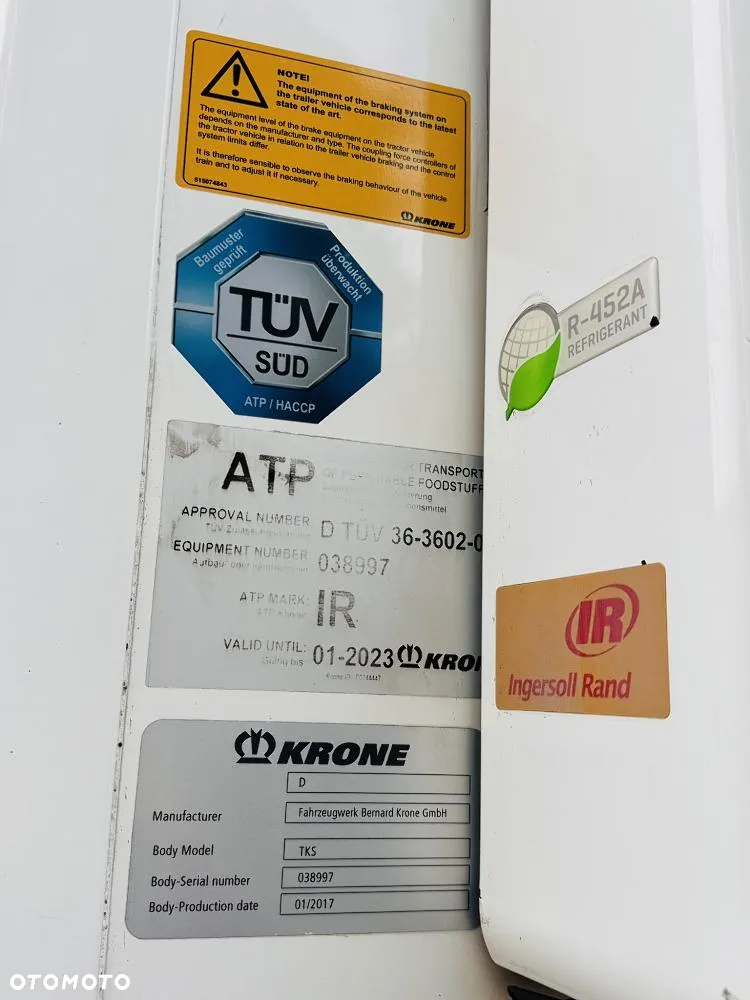 Krone Thermo King SLXe400 , DOPPELSTOCK - 21