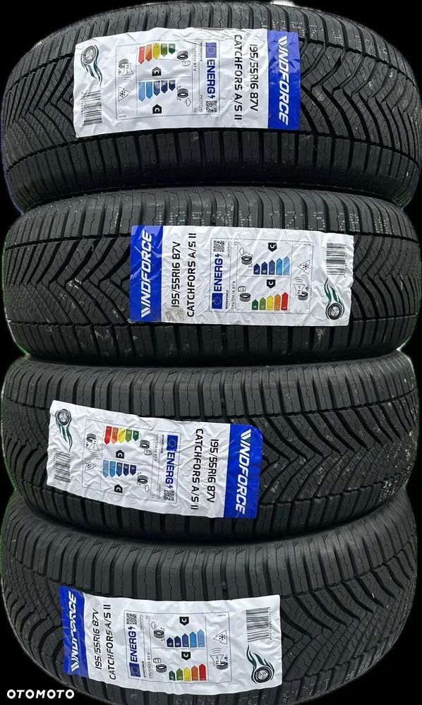 4 x 195/55R16 Opony Wielosezonowe Windforce Catchfors A/S II - 1