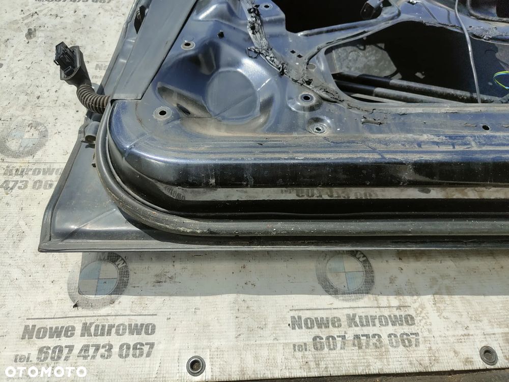 BMW E46 Sedan Kombi Drzwi prawe przednie przód Cosmosschwarz 303/9 - 10