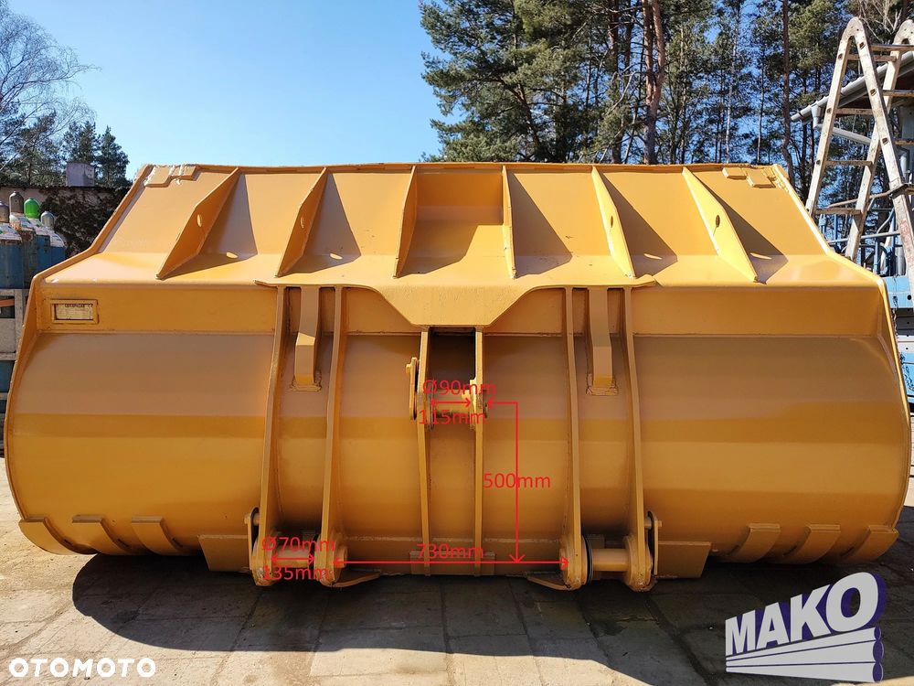 Łyżka CAT 300cm do ładowarki CAT 963C 972 980 5,5m³ - 4