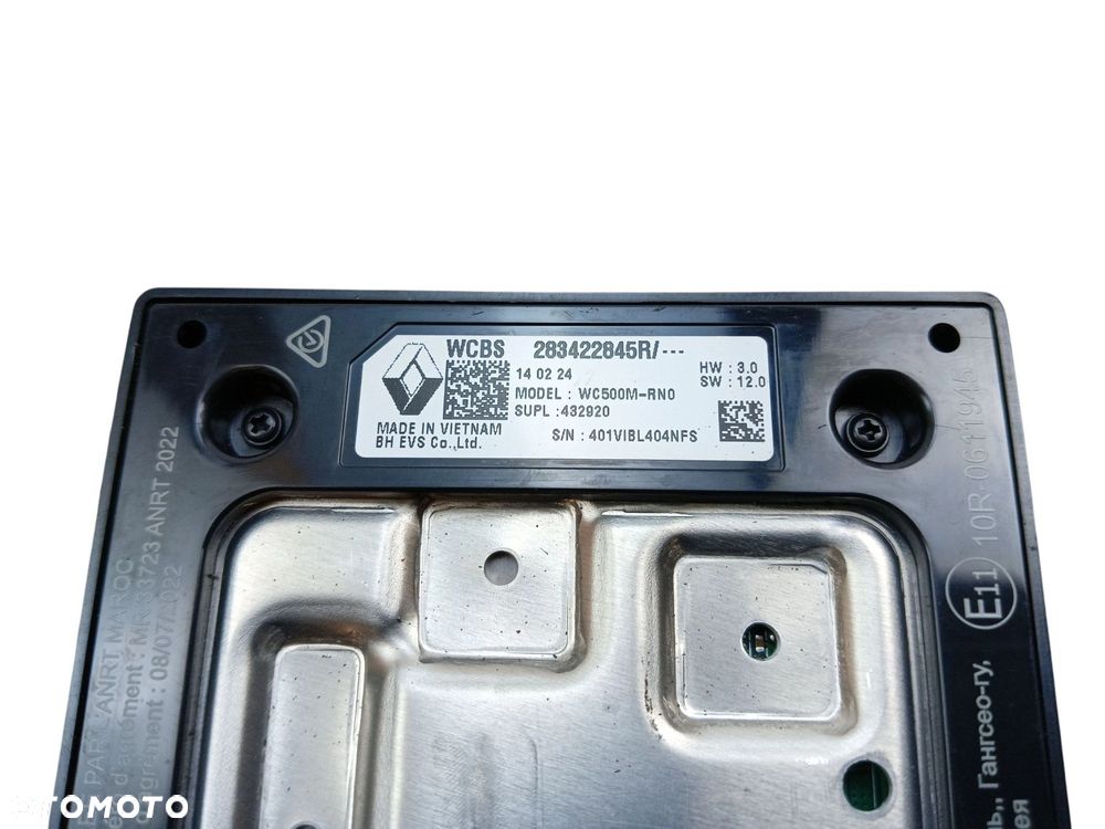 ŁADOWARKA INDUKCYJNA RENAULT CAPTUR II (2019-2024) 1.6 E-TECH 143KM 2834228845R - 1