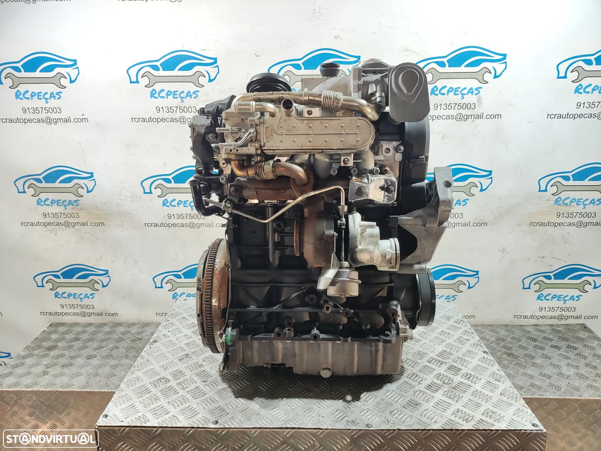 Motor Completo VW Volkswagen Touran 1T 1.9 TDI 8v 100cv AVQ - 1