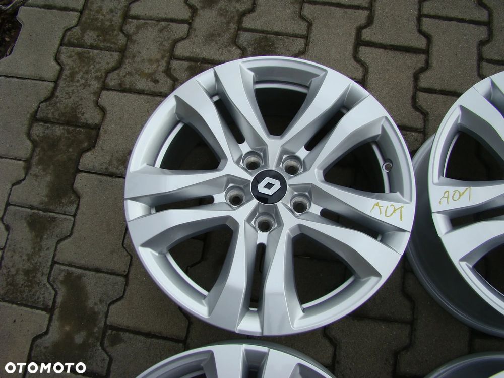 a01 5x114,3 Renault Arkana Austral Captur Espace Kadjar Koleos Talisman niemotnowane 7jx17 et35 - 2