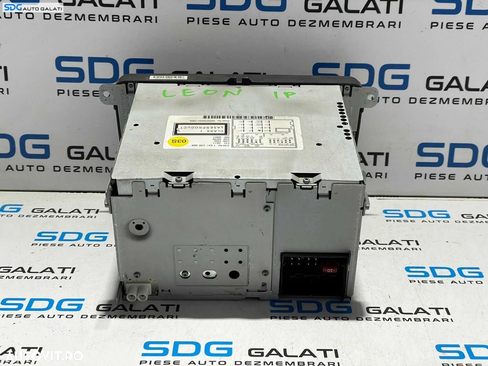 Unitate Radio CD Player RCD 310 Volkswagen Caddy 3 2003 - 2010 Cod 5P0035186B [L2937] - 3