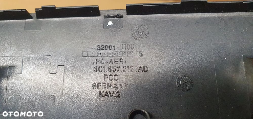 Listwa dekor konsoli VW Passat B6 3C0 3C1857212AD - 6