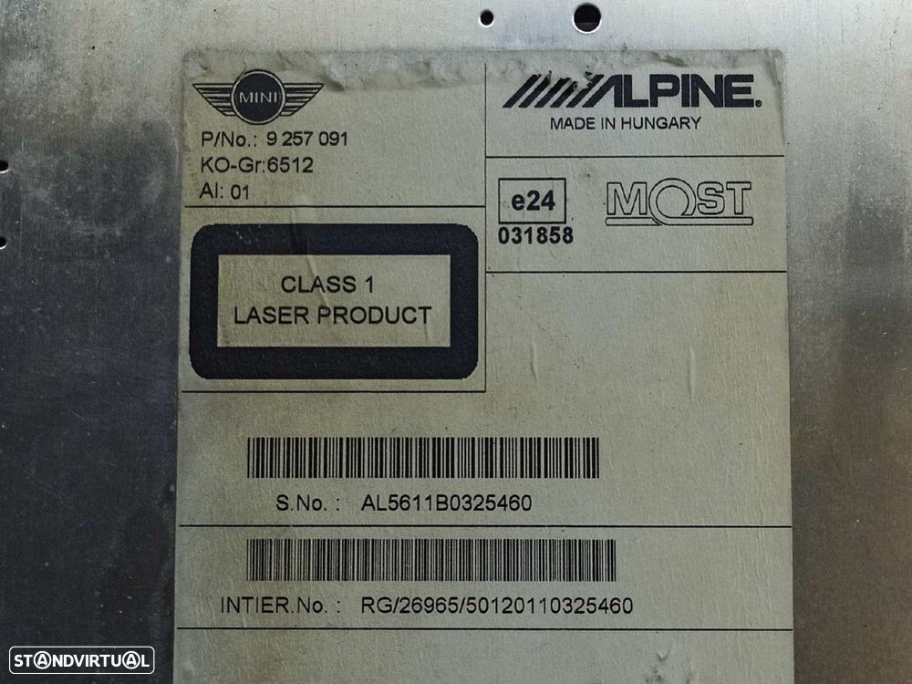 SISTEMA NAVEGAÇÃO GPS MINI COUNTRYMAN (R60) COOPER SD ALL4 - 3