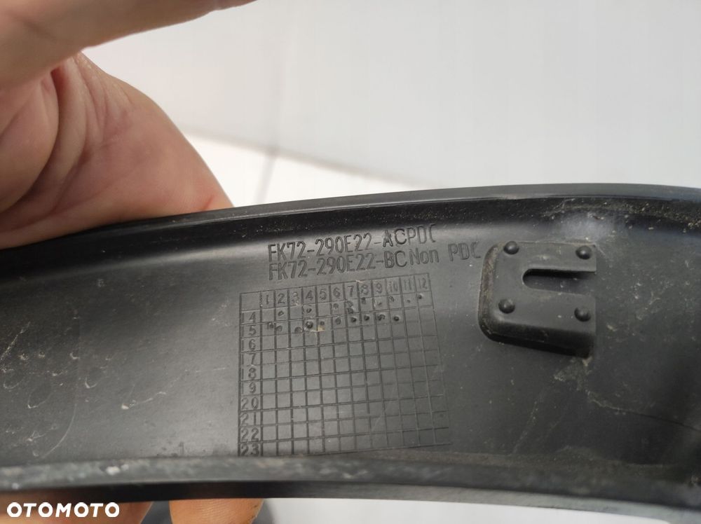 listwa na błotnik błotnika prawa tył land rover discovery sport l550 v 5 - 12