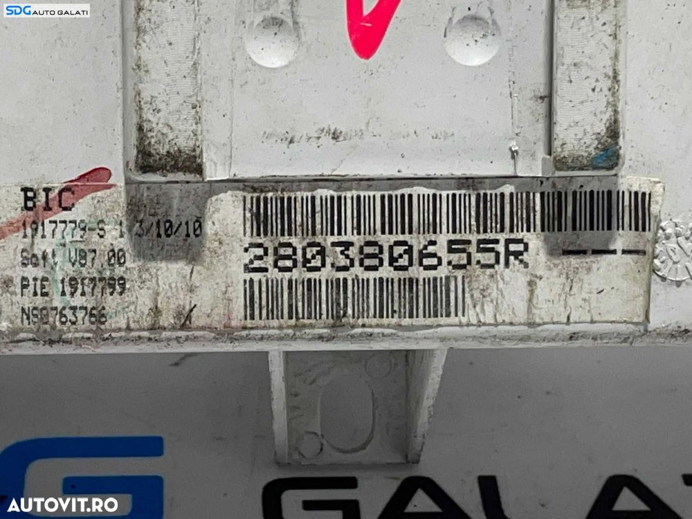 Unitate Modul Calculator Control Navigatie GPS Renault Laguna 3 2007 - 2015 Cod 280380655R [L3515] - 4