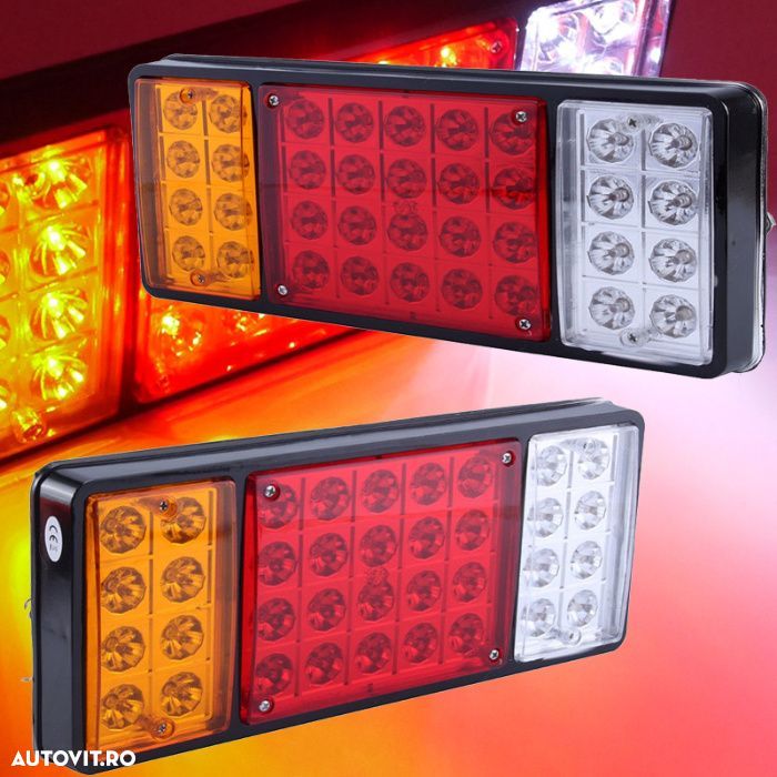 Lampa Triple LED Spate Iveco Mercedes Crafter Peugeot Citroen Renault - 1