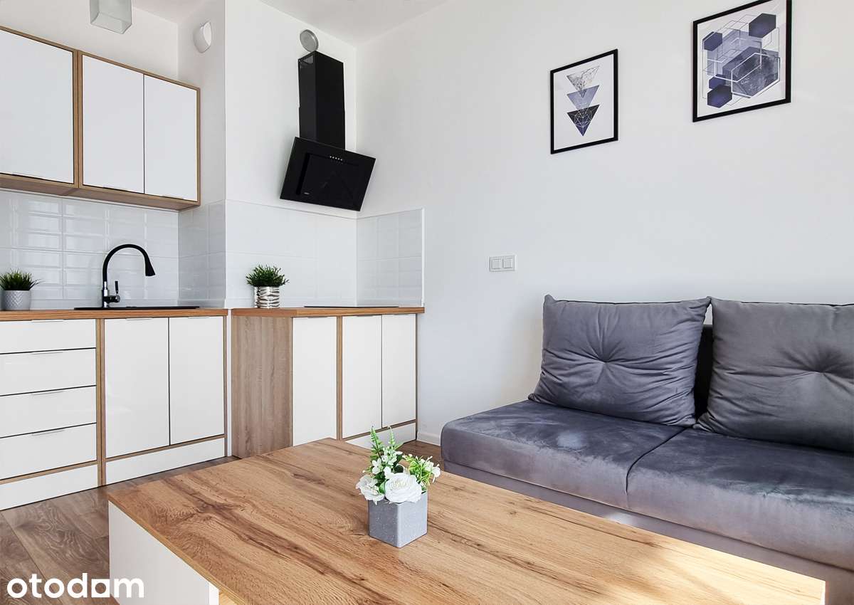 Przytulne Studio obok Factory Ursus | przestronny balkon