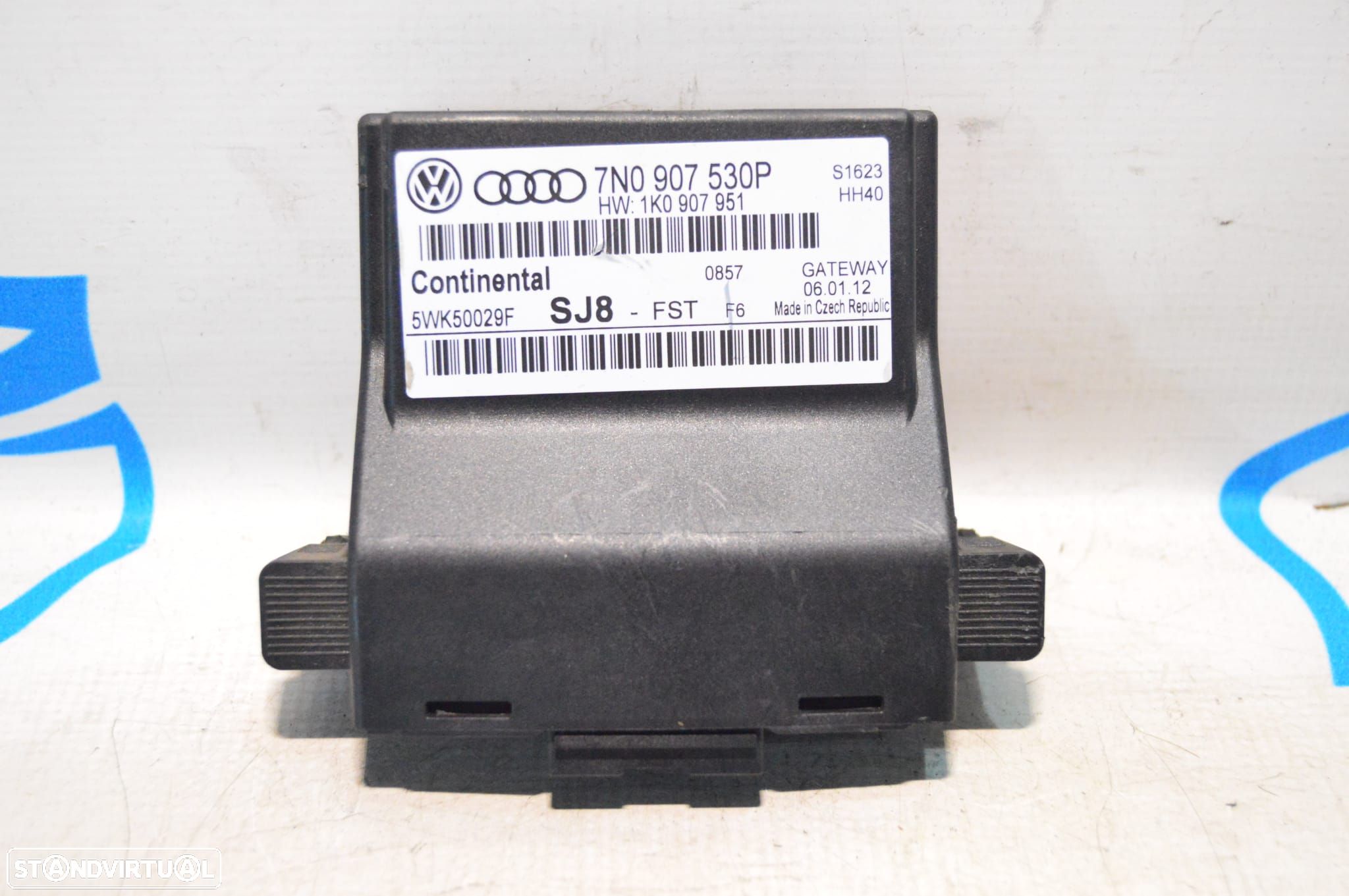 CENTRALINA CONTROL UNIDADE COMANDO VW VOLKSWAGEN SHARAN II 2 MK2 1K0907951 7N0907530P 7N0907530 SEAT ALHAMBRA MODULO ELETRONICO GATEWAY - 1