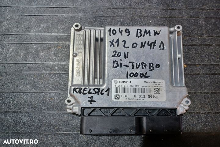 Calculator motor ECU 0281017552 0281017552 BMW X1 E84 [2009 - 2012] C - 1