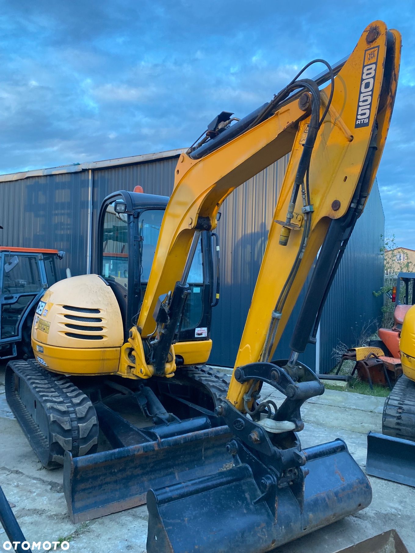 Jcb mini koparka 8055 2014rok - 1