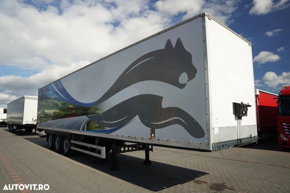 LeciTrailer CONTAINER / ELEVATOR PALFINGER 2.500 KG / AXĂ RIDICATĂ / OBLOANĂ RULANTĂ - 7