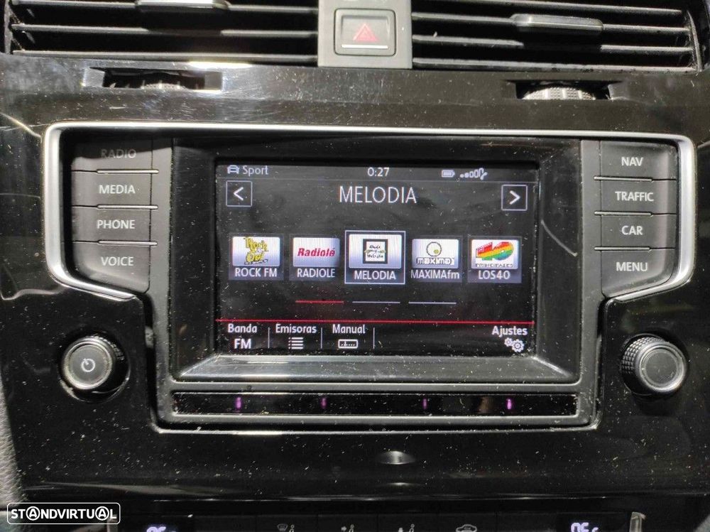 TELA/ECRÃ MULTIFUNÇÕES VOLKSWAGEN GOLF VII LIM. SPORT BLUEMOTION - 10