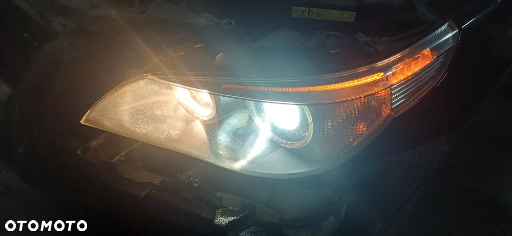 LAMPY XENON DS2 DYNAMIC BMW E60 E61 PRZEDLIFT SKRĘTNE PRAWA LEWA - 10
