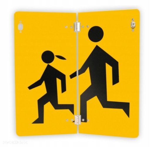 Tablica przewóz dzieci SKŁADANA 30 TYŁ AUTOBUS - 1