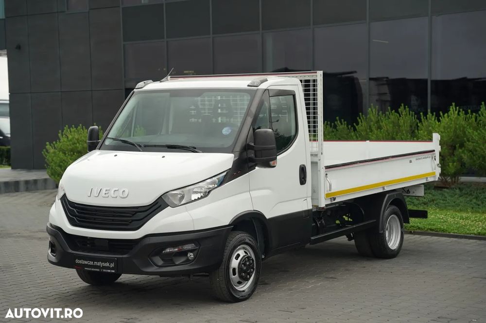 Iveco DAILY 35-160 / BASCULATOR DIN OȚEL / DUBLU / MANUAL / 3 LOCURI / EURO 6 - 10