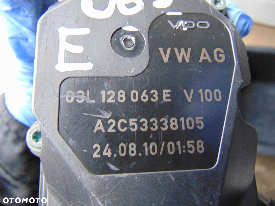 Przepustnica powietrza 1,2TDI 2,0TDI 03L128063E - 6