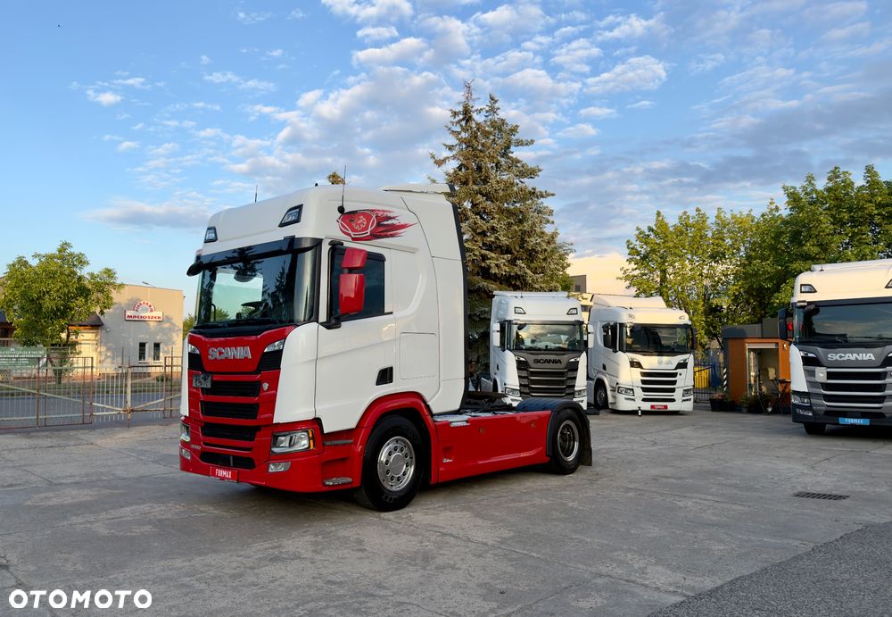 Scania R 500 /// z Niemiec /// 4 poduszki tył ///  Klima postojowa /// Full led /// Full spoiler /// Navi /// - 3