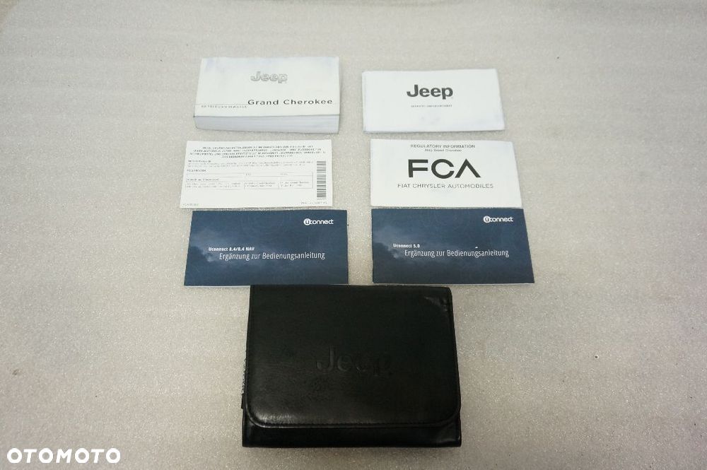 Książka Serwisowa Instrukcja Obsługi Jeep Grand Cherokee 2012