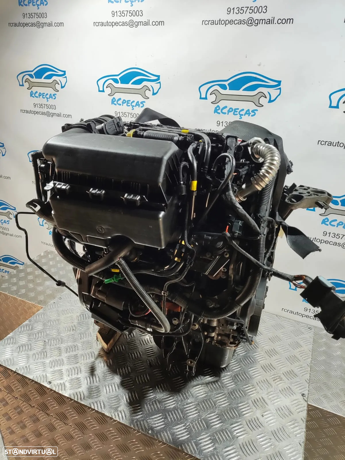 MOTOR COMPLETO 1.6 HDI 16V 109CV 9HZ MINI COOPER R56 R55 CLUBMAN R57 CABRIO PEUGEOT 206 207 307 407 3007 3008 CITROEN C5 C3 C4 PICASSO GRAND PICASSO - 6
