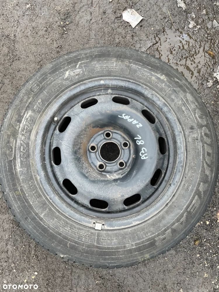 KOŁO ZAPASOWE FELGA Z OPONĄ 5X100 195/65 15' 1J0601027Q AUDI A3 GOLF IV BORA SKODA OCTAVIA I SEAT LEON I TOLEDO II - 1