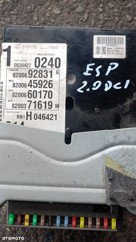 Moduł UCH Renault Espace IV 4 lift 2.0 dCi – 150 zł