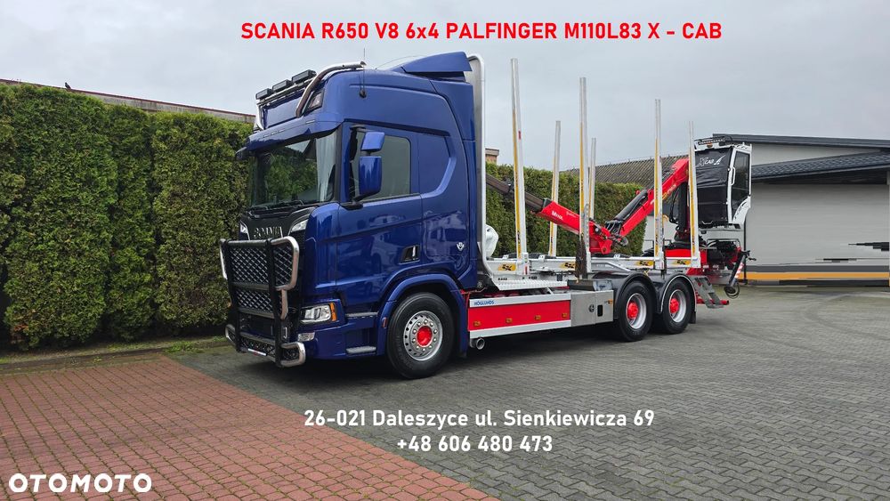 Scania R650 V8 6x4 Palfinger M110L83 - 1