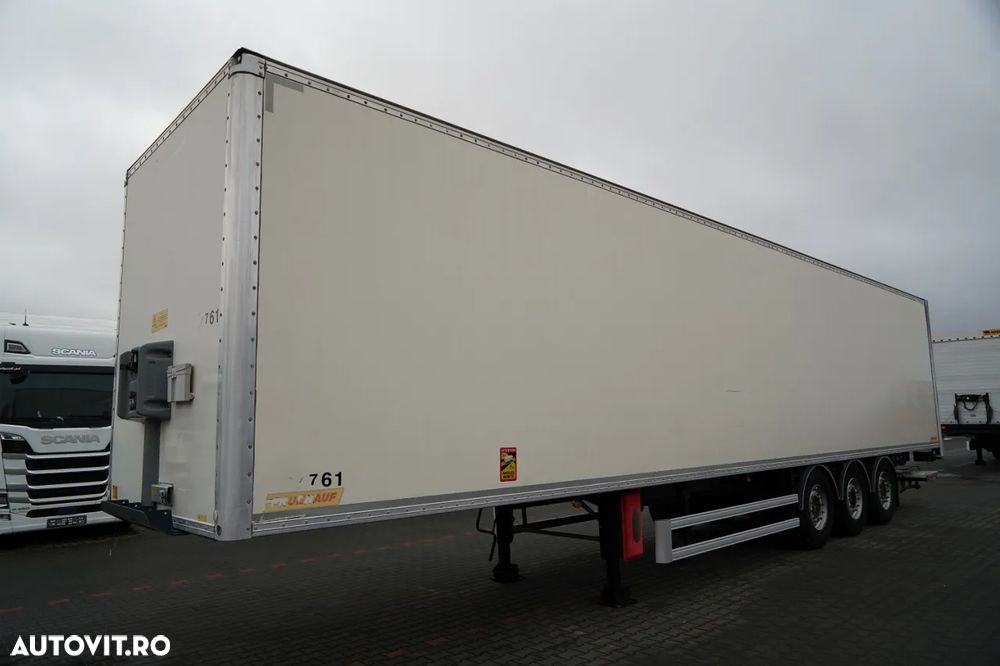 Fruehauf CONTAINER / LOT / OBLOAN RULANT / LIFT DHOLLANDIA / AXĂ SUSPENDATĂ / SAF / PODEA REZISTENTĂ - 4