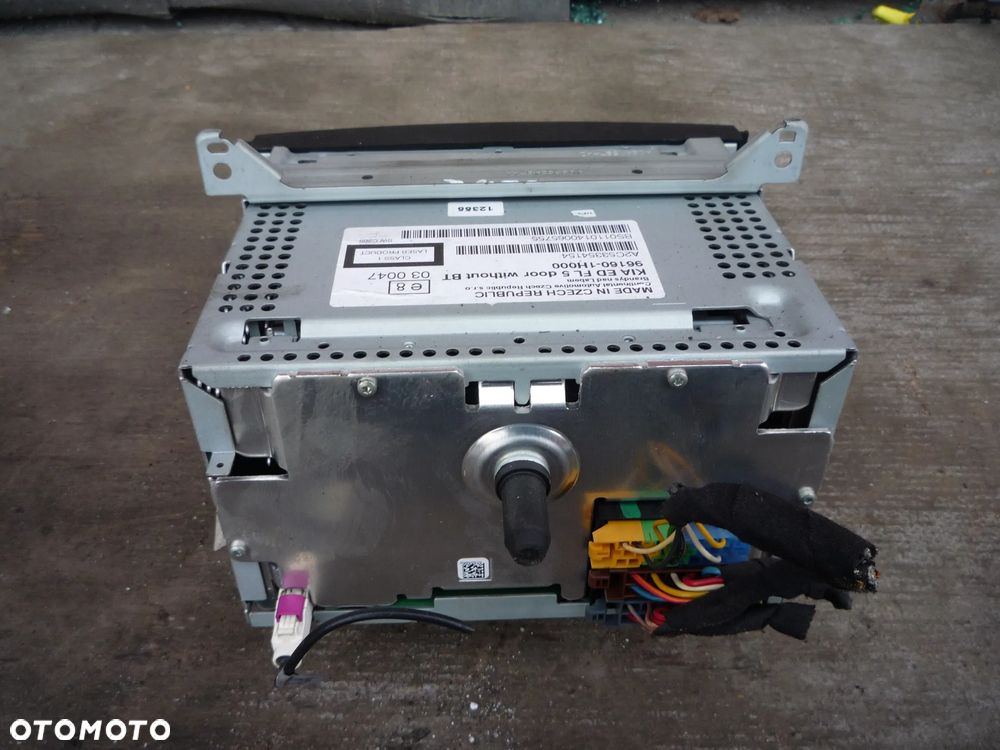 KIA CEED I RADIO ORYGINALNE 96160-1H000 - 4