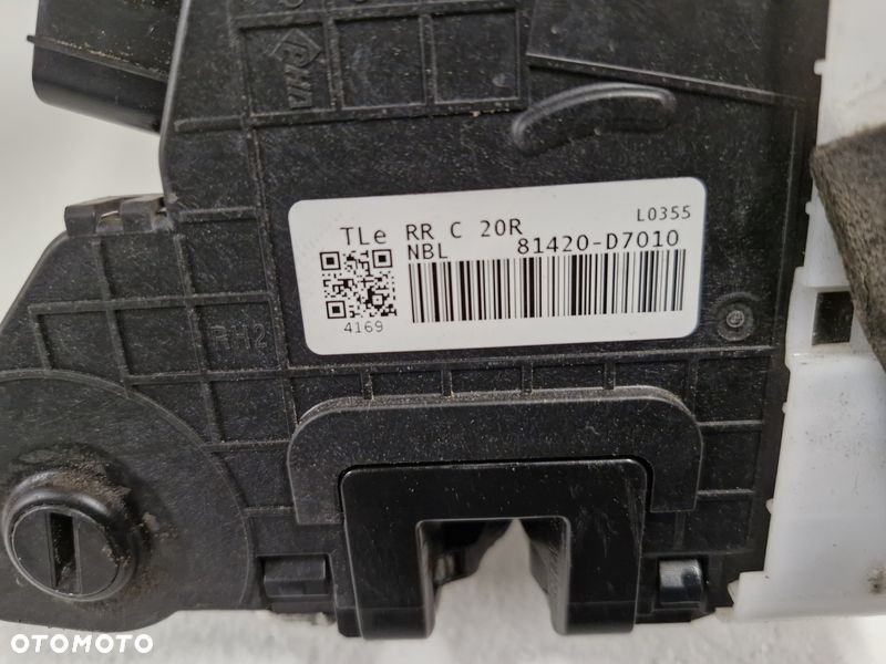 HYUNDAI TUCSON 3 III ZAMEK DRZWI LEWY TYŁ TYLNY 5 PIN 81410-D7010 - 7