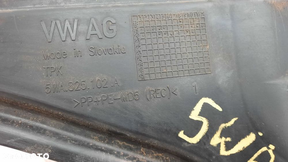 VW AUDI SKODA MALA OSŁONA PODWOZIA 5WA825101 5WA825102A 5WA825101E - 4