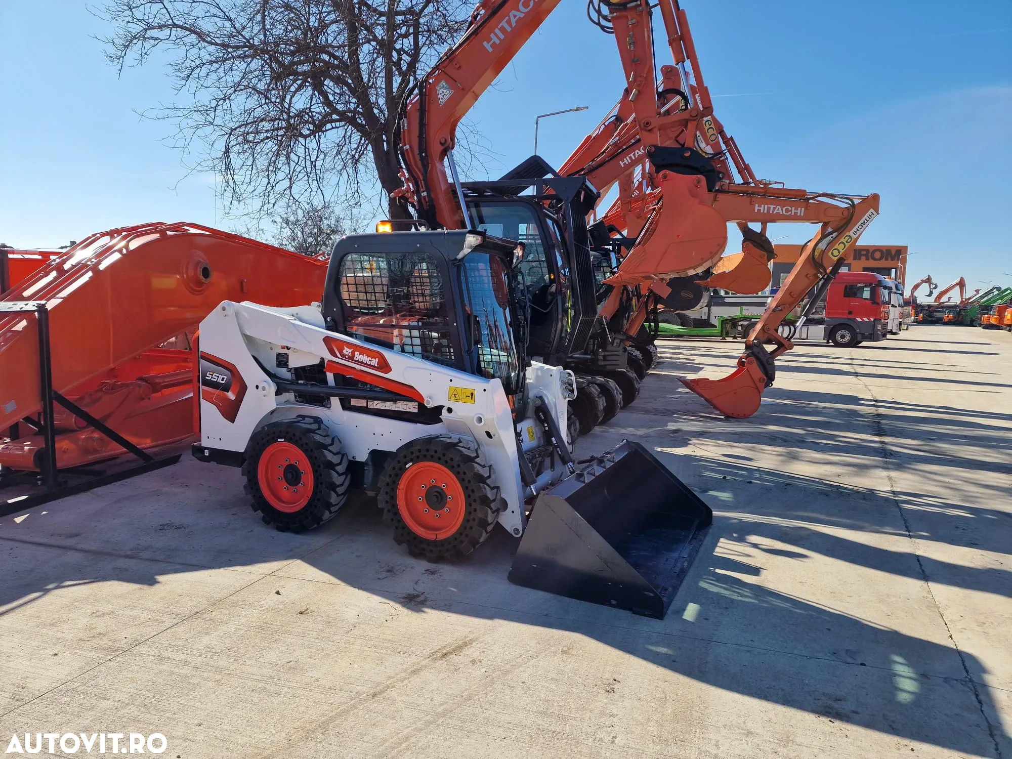 Bobcat S510, 2024, Usa cabina, AER CONDITIONAT, motor Kubota 50CP, inst hidr suplim, ANVELOPE PLINE, cupa 0,9, posibilitate leasing 5 ani, PROMOTIE 40.900 EUR+Tva - 21