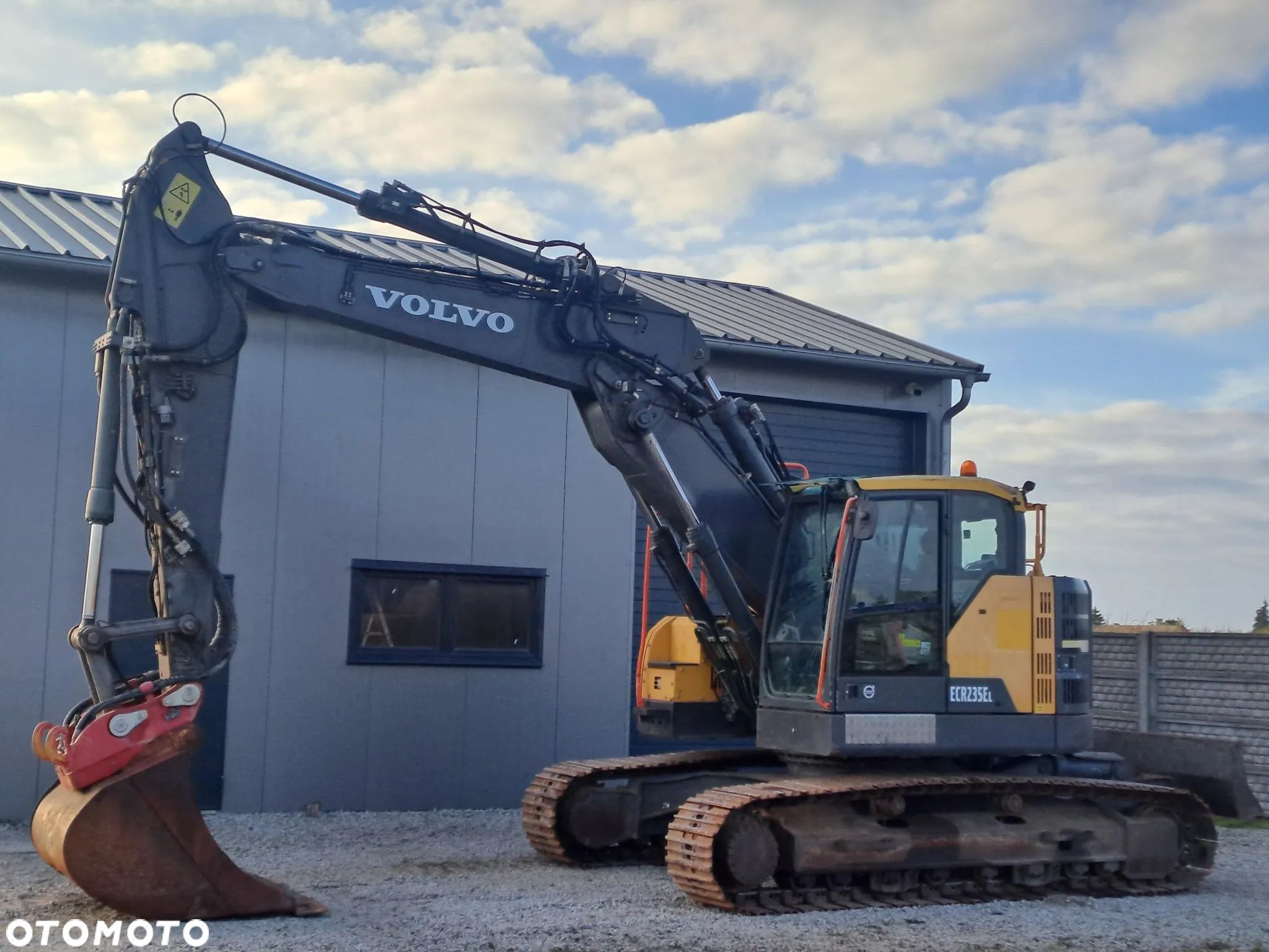 Volvo ECR235EL Z NIEMIEC 2016 ROK PŁUG RAMIĘ 3XŁAMANE - 1