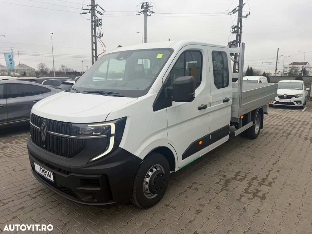 Renault MASTER dCi150 - CABINA DUBLA - BENA FIXA - 4