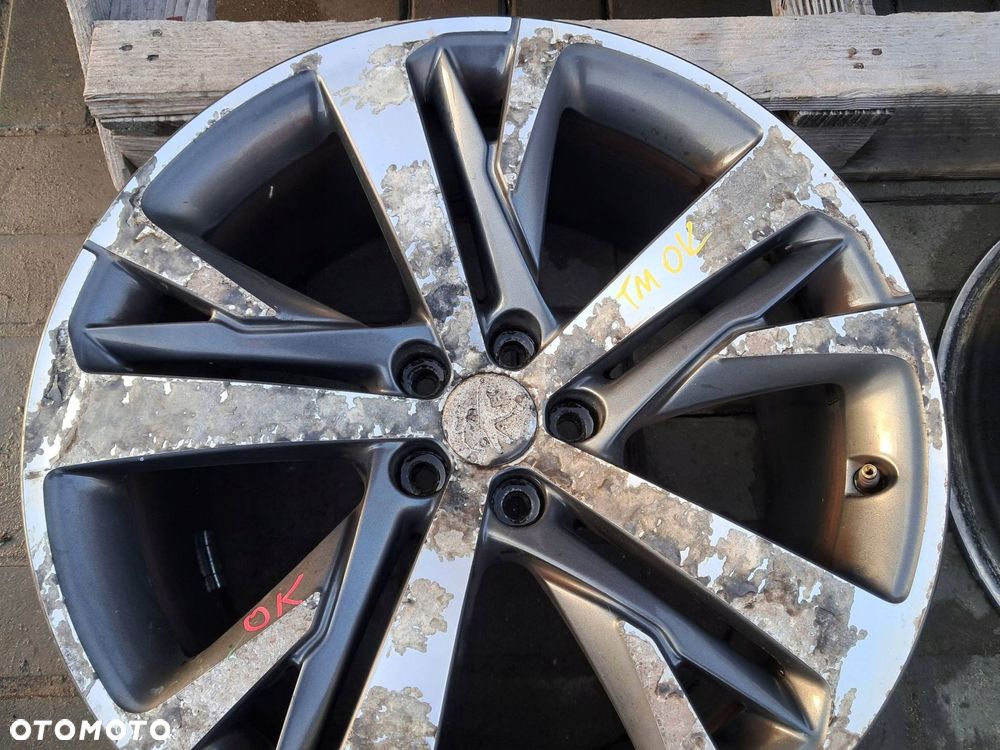 citroen peugeot rcz felgi aluminiowe 19" 8,5 et27 5x108 9800684277 - 4