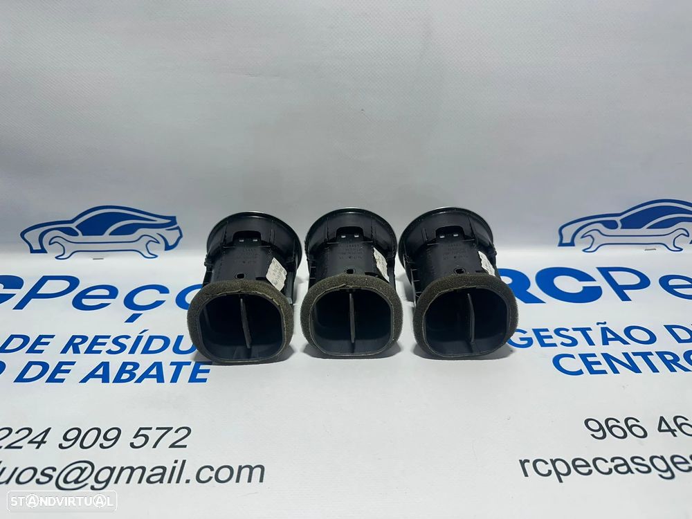 .Conduta Grelha Central Ar Condicionado Sofagem Original VW Audi A3 8P 8P0820901C 2003 - 2013 - 4